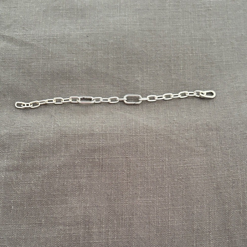 Silver pandora link bracelet
